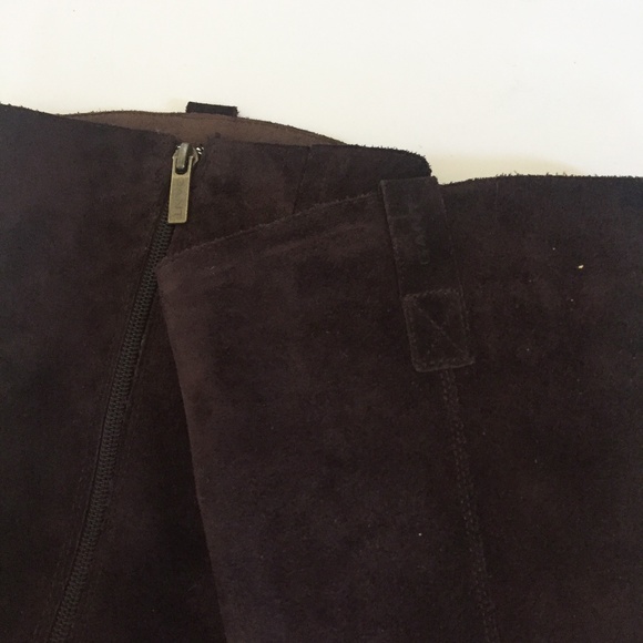Gant Dark Brown Suede Riding Boots Size 39 - Picture 5 of 8